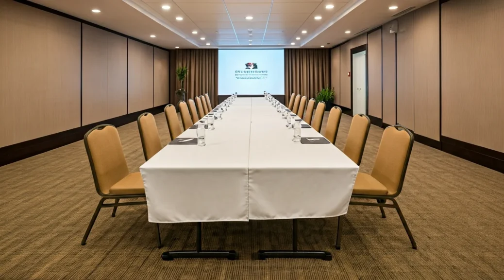 Hospedaje para ferias corporativas