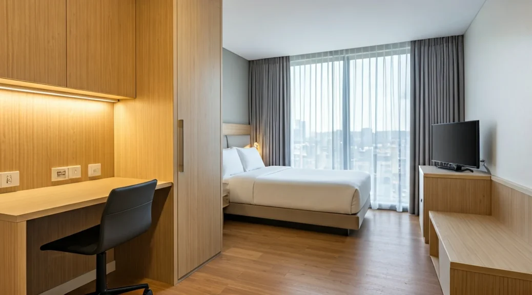 alojamiento seguro cerca embajada