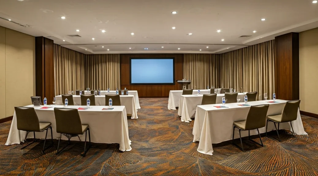 hotel con espacio para reuniones virtuales