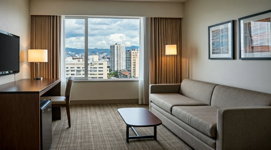 hotel con estacionamiento