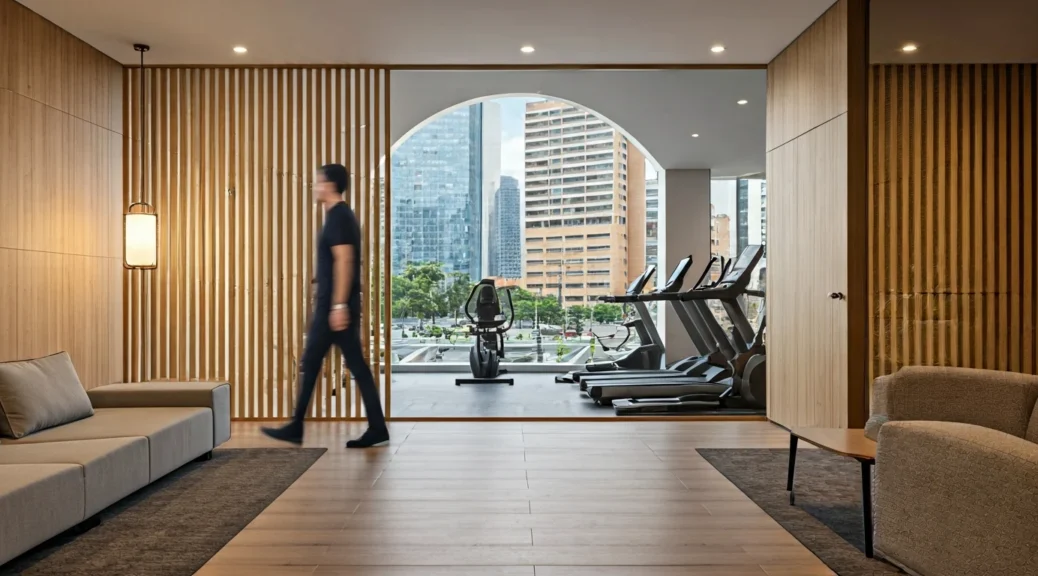 hoteles con gimnasio cerca embajada