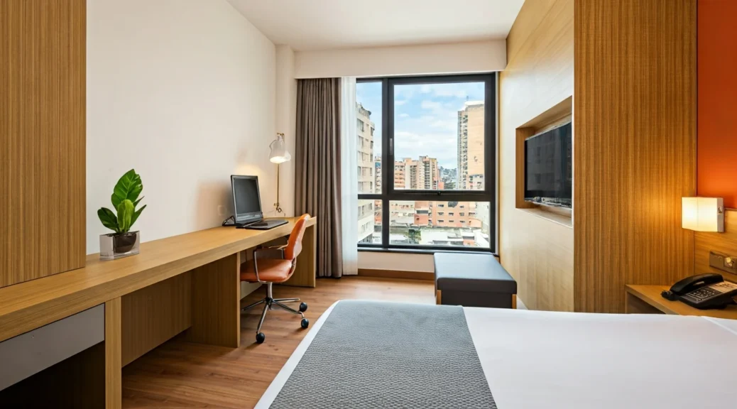 hoteles económicos cerca embajada