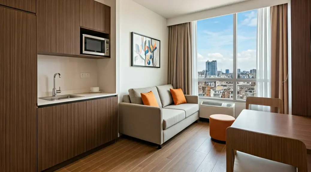 apartasuites con servicio de limpieza