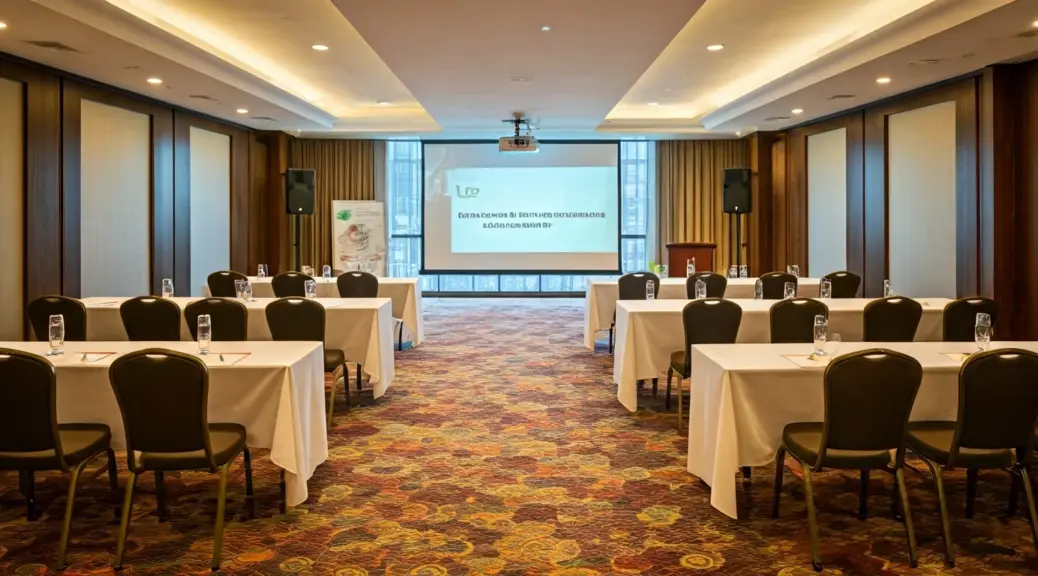 hotel con proyector para presentaciones
