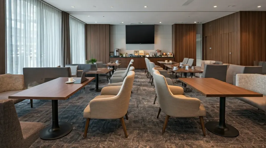 hotel con sala de espera ejecutiva
