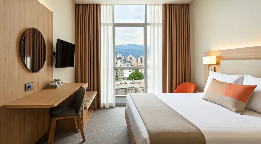 reservar hotel cerca embajada