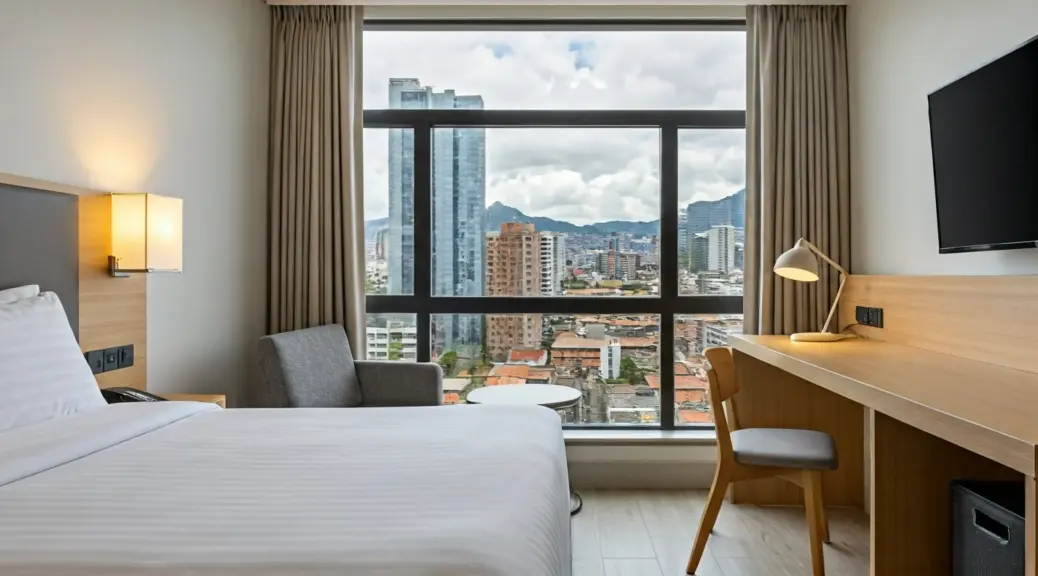 valoraciones de hoteles cerca embajada