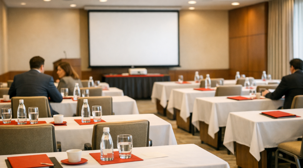 alojamiento para conferencias
