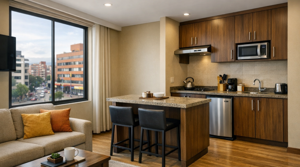 apartamentos con cocina propia